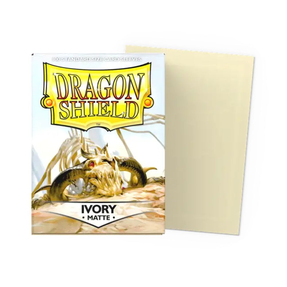Dragon Shield Sleeves: Standard Matte - Ivory 100CT image 0