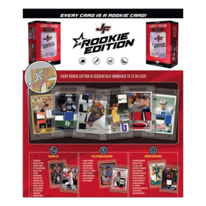 2025 Jersey Fusion All Sports Rookie Edition Hobby Box image 3