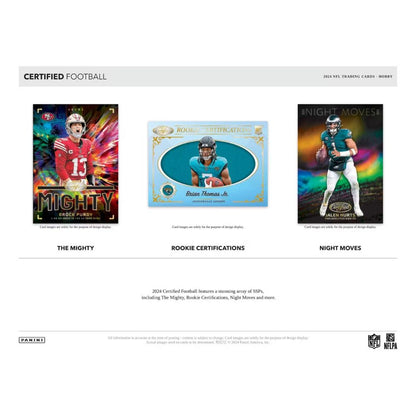 2024 Panini Certified Football Hobby Box2024 Panini Certified Football Hobby Bo image 4