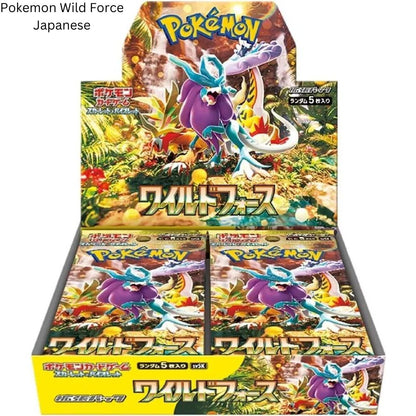 Pokemon Wild Force Japanese Booster Box - SV5K image 0