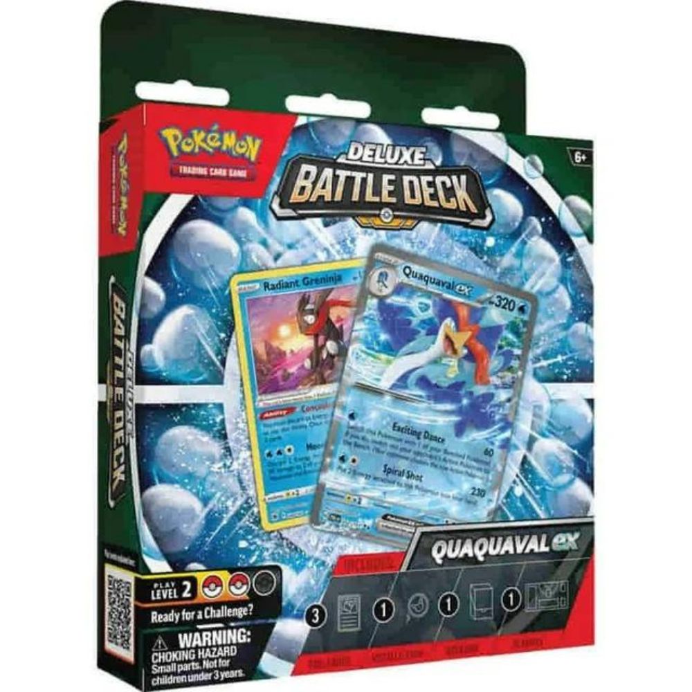 Pokemon Quaquaval  Deluxe Battle Deck Box image 0