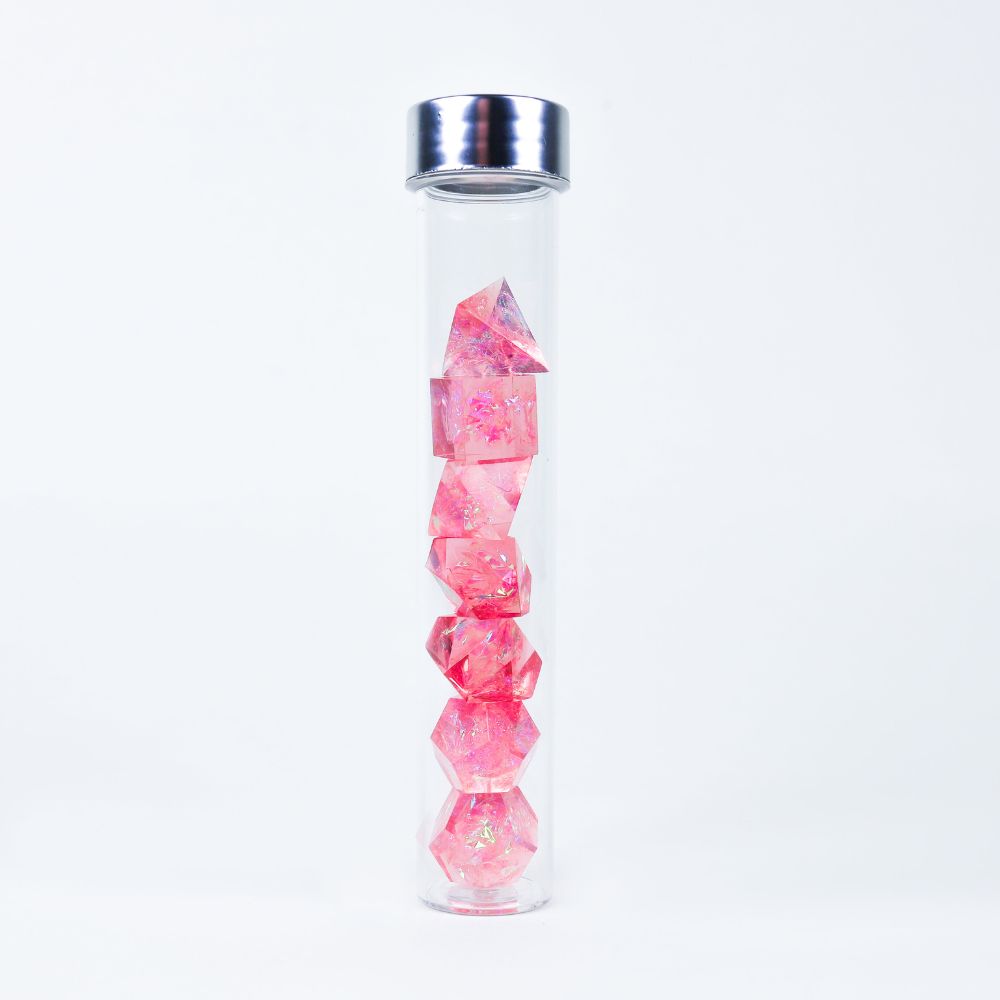 Sirius Dice - Cloak & Dagger - Pink Dice Set image 0