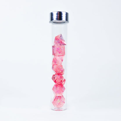 Sirius Dice - Cloak & Dagger - Pink Dice Set image 0