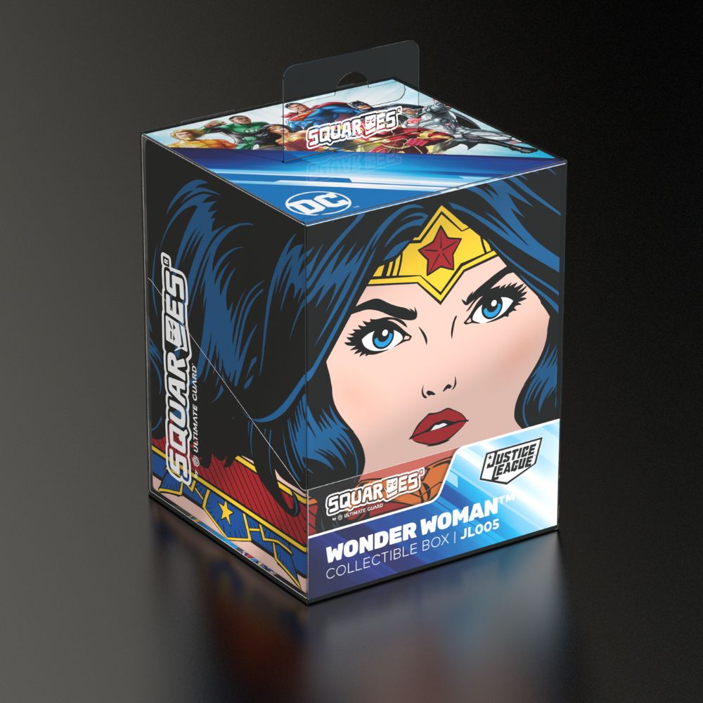 Squaroes: 100+ Deckbox -DC Comics Justice League - Wonder Woman image 0