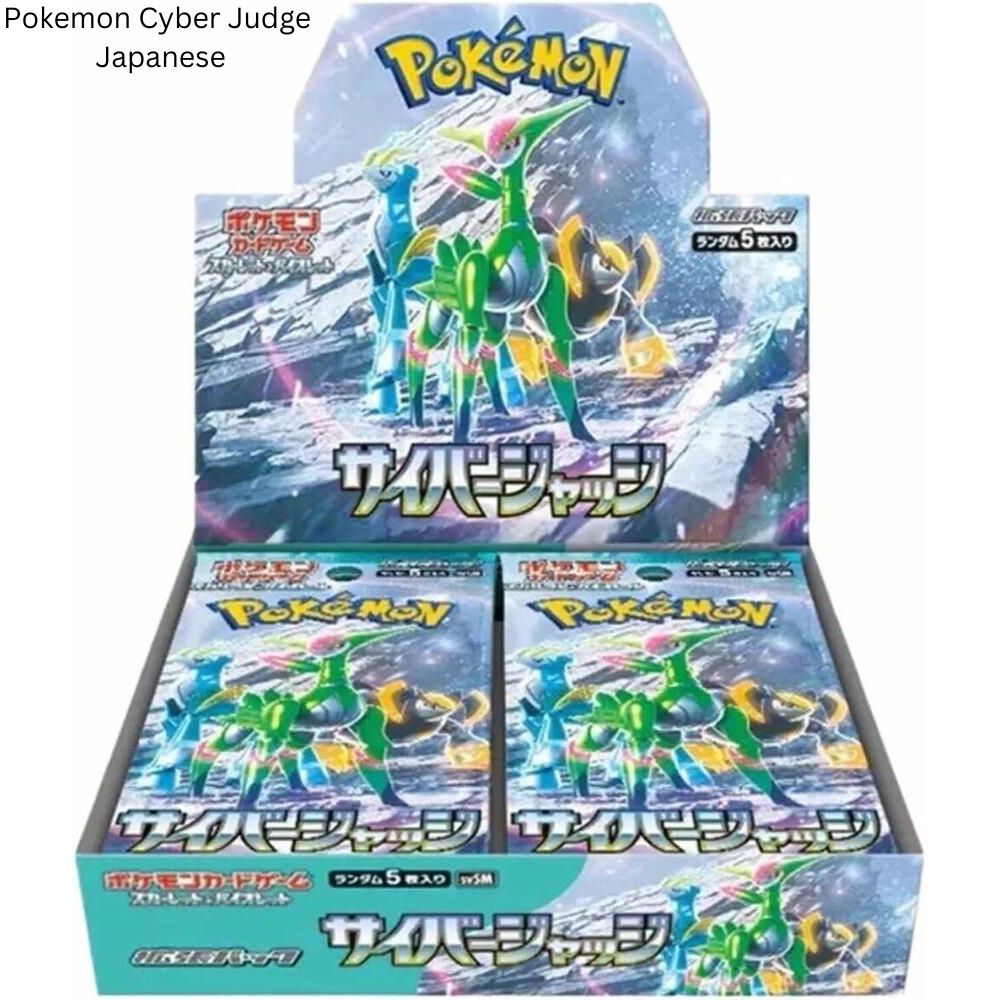 Pokemon Cyber Judge Japanese Booster Box - SV5M image 0
