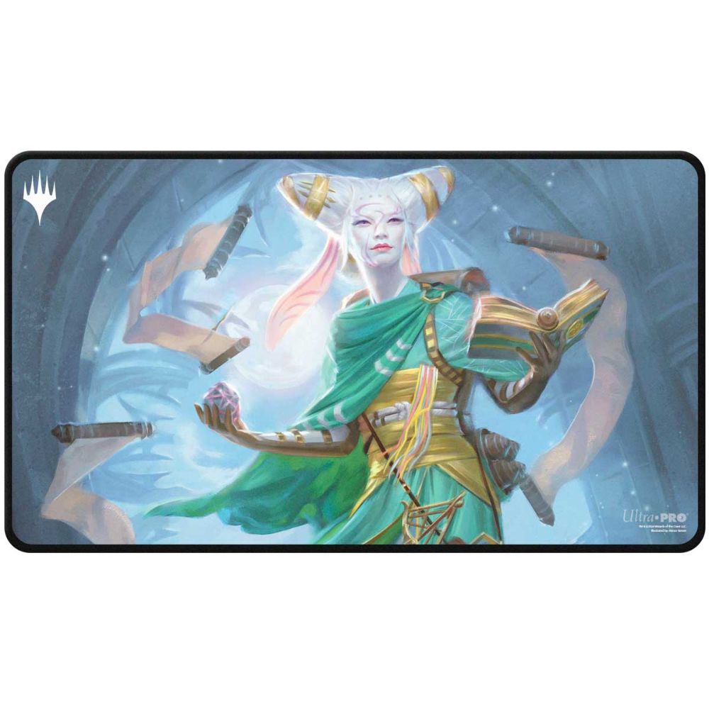 Black Stitched Playmat Magic the Gathering Innistrad Remastered PW A image 0