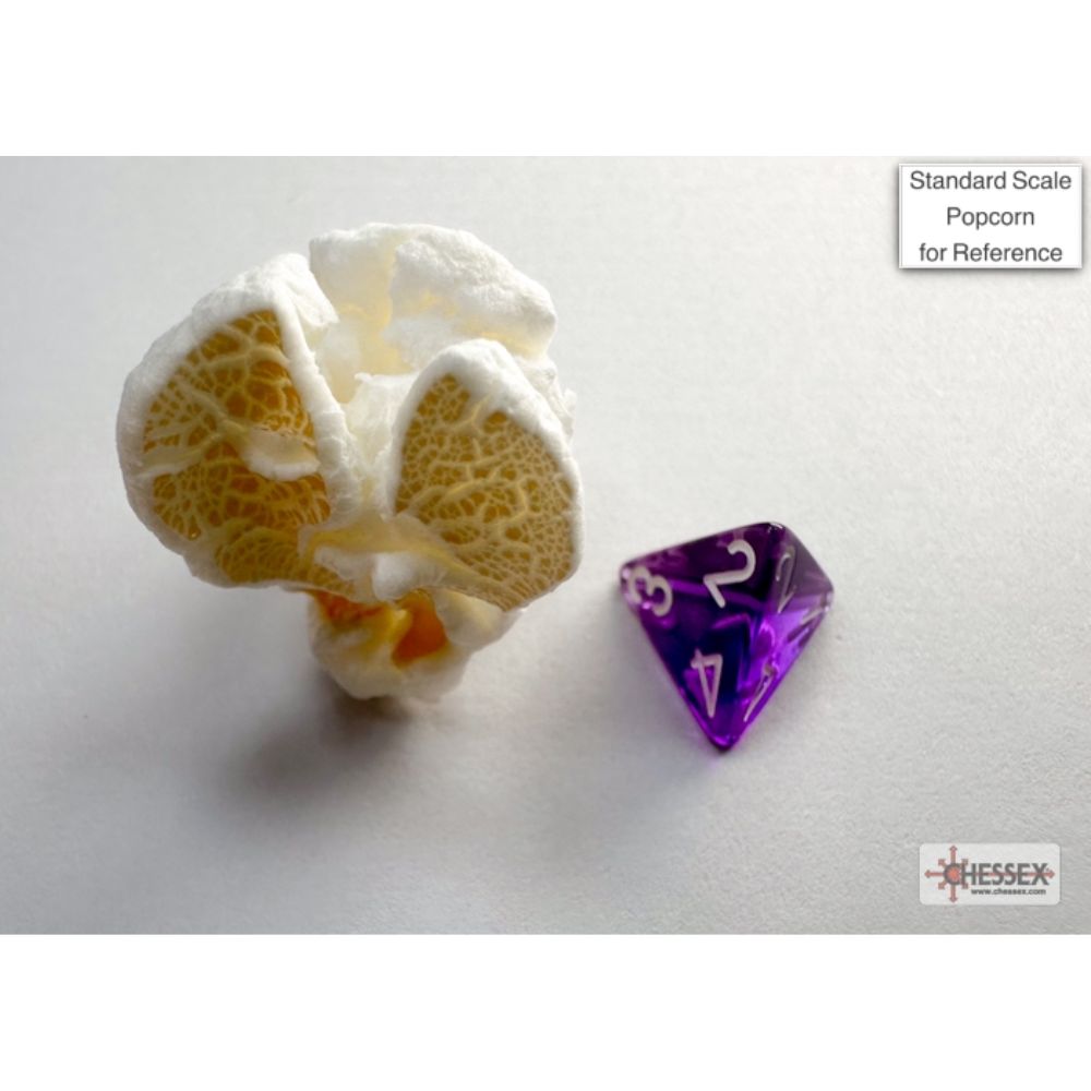 Translucent Mini 7 Die Set Purple/White / #CHX20377 image 2