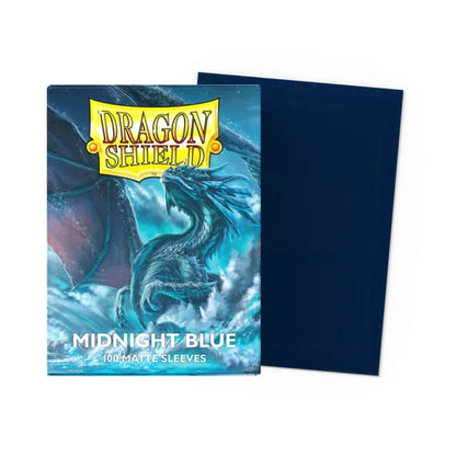 Dragon Shield Sleeves: Standard Matte - Midnight Blue 100CT image 0