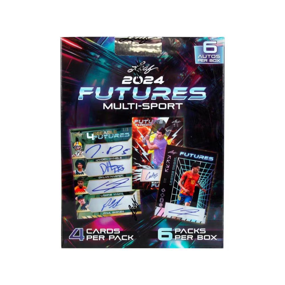 2024 Leaf Multisport Futures Hobby Box image 0
