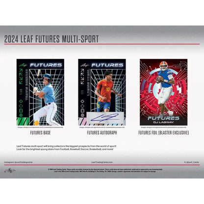 2024 Leaf Multisport Futures Hobby Box image 5