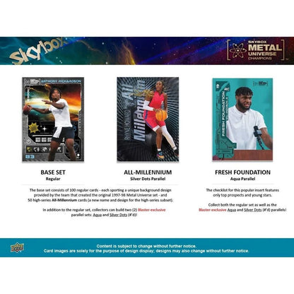 2023 Upper Deck Skybox Metal Universe Champions Blaster Box image 8