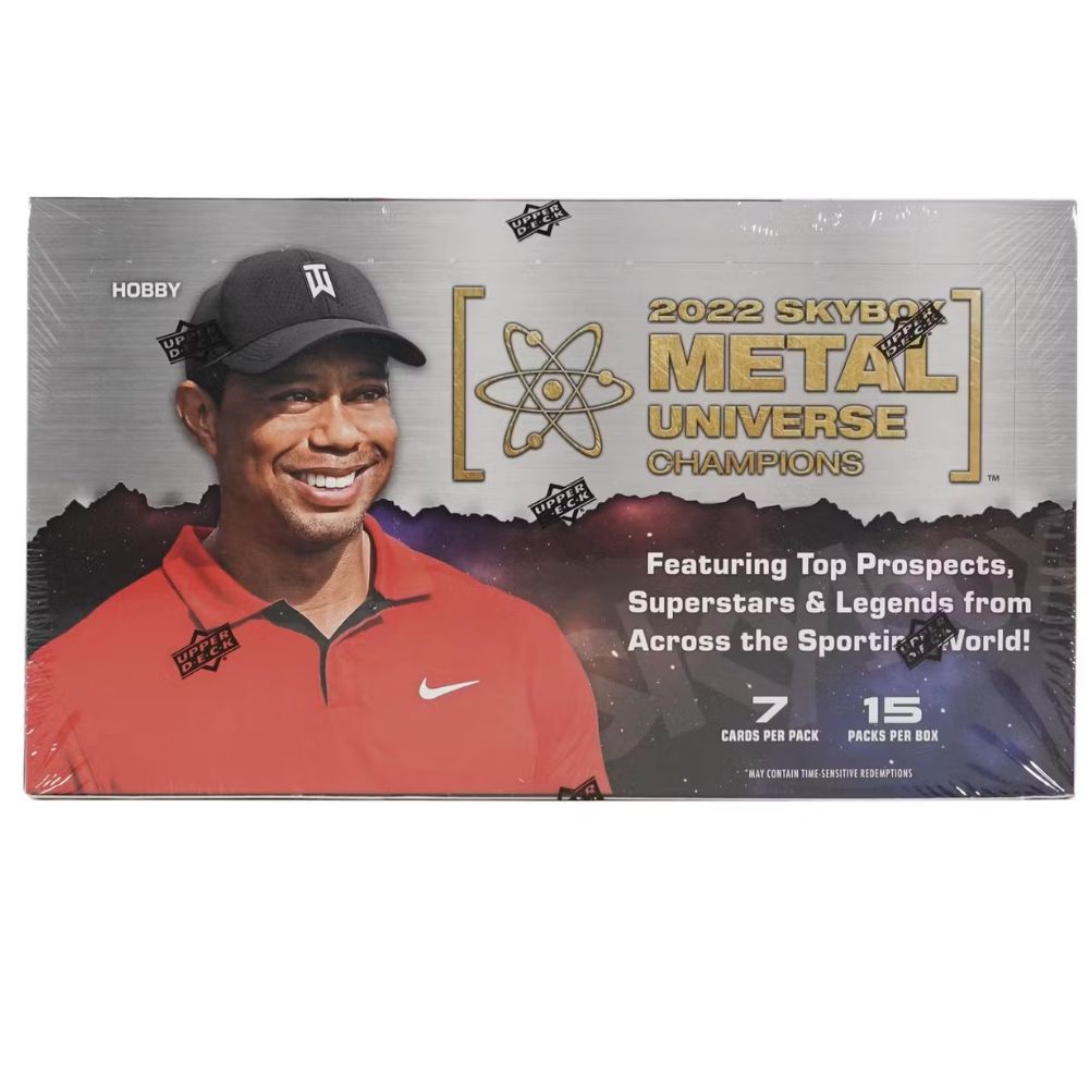 2022 Upper Deck Skybox Metal Universe Champions Hobby Box image 0