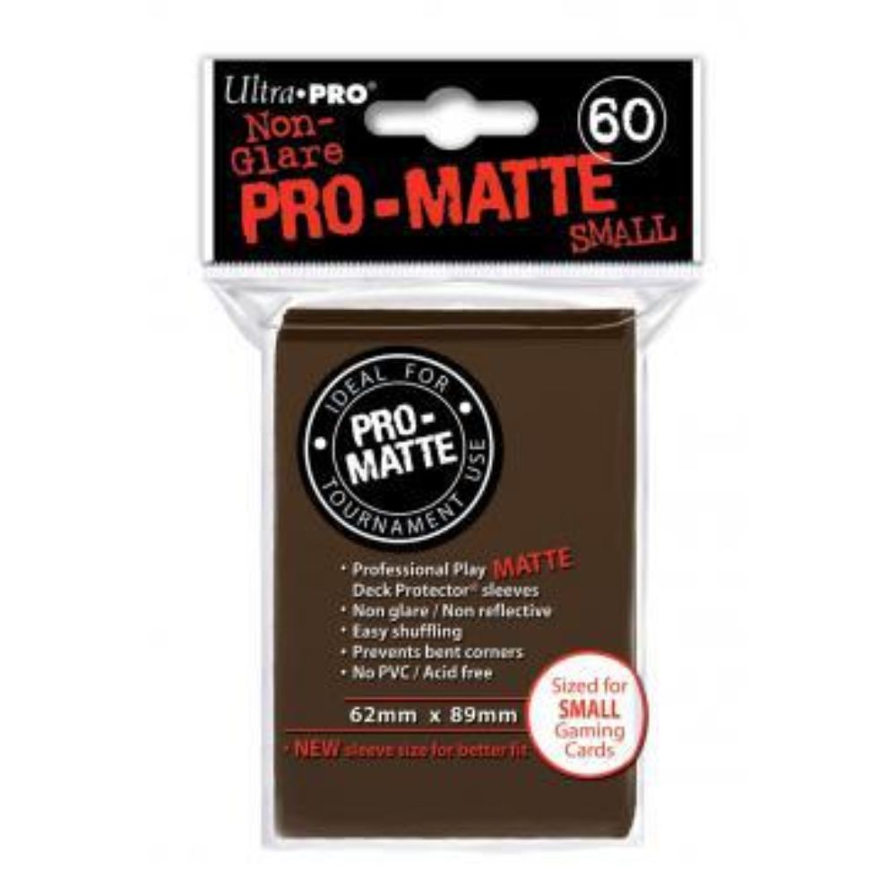 Ultra Pro Deck Protector Small Brown Pro-Matte image 0