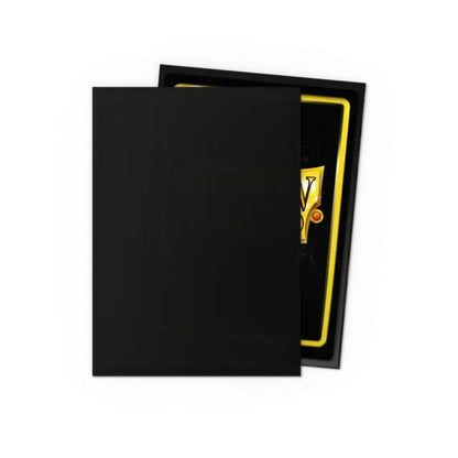 Dragon Shield Sleeves: Standard Non-Glare Matte - Black 100CT #AT11822 image 1