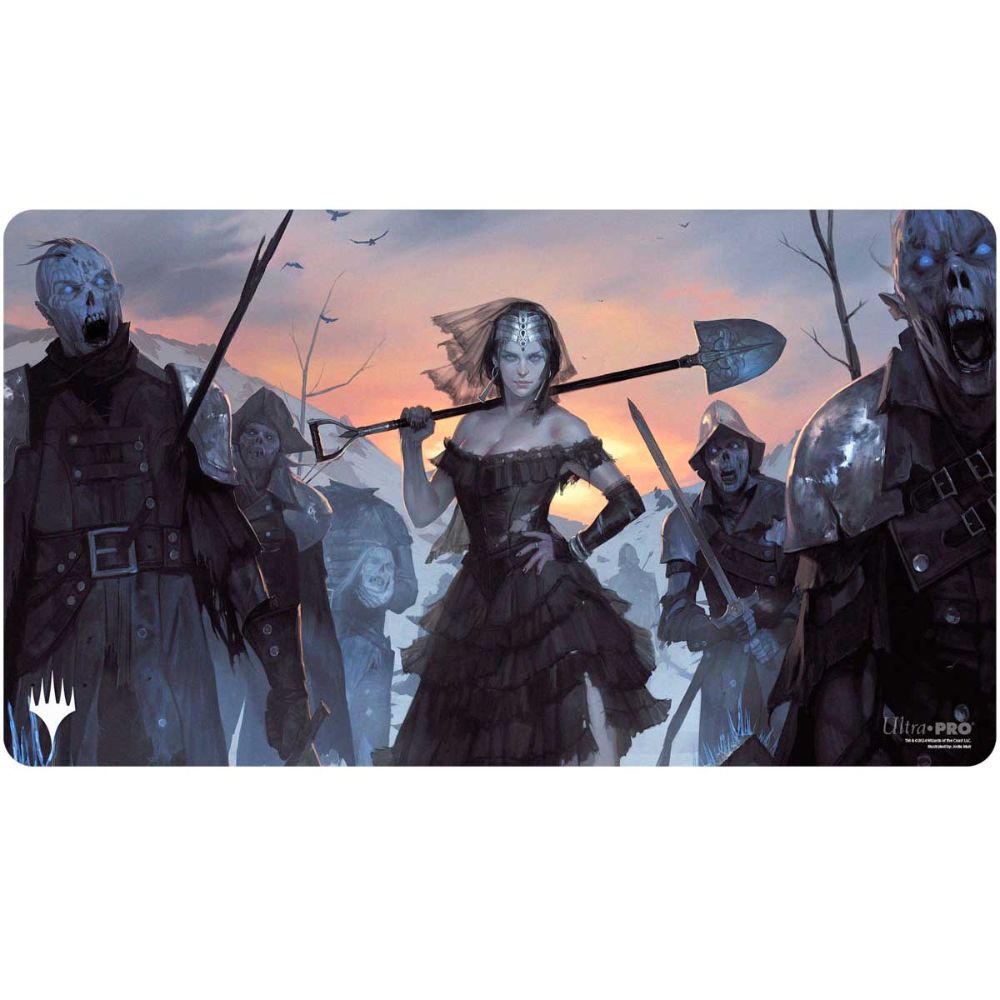 Ultra Pro Playmat Magic the Gathering Innistrad Remastered Rare Black image 0