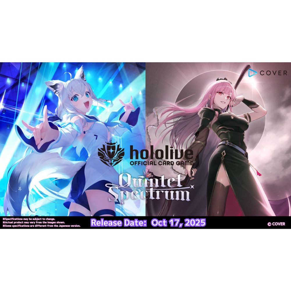 hololive OCG: BP02 - Quintet Spectrum Booster Display